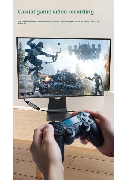 CR06 USB 3.0 To HDMI 1080p60Hz - 4K30Hz Video Capture Görüntü Yakalama Kartı fırsatları