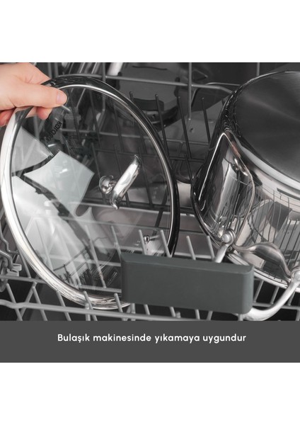 Plasma Steel 316+ 3ply Tencere 20 cm