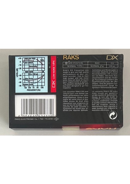 Dx 46 Boş Kaset (Jelatininde Sıfır Orijinal Dönem Baskı Kaset) fiyatları