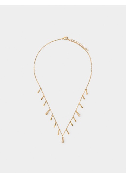 Zirkonyumlu Gözyaşı Kolye fiyatları