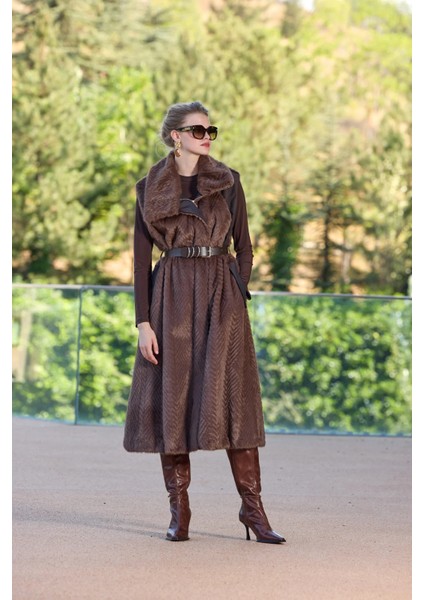 Yelek 38700 Kahverengi indirimleri