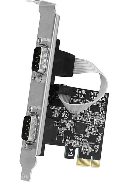 çınar ticaret dark dk-ac-pers232 2 port serı bağlantılı pcı express x1 kart