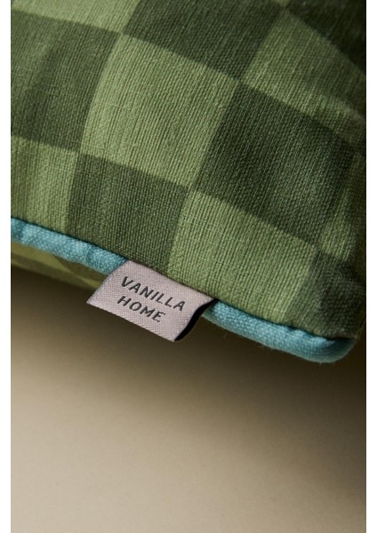 Go With The Flow Baskılı Biye Detaylı Kırlent Kılıfı modelleri