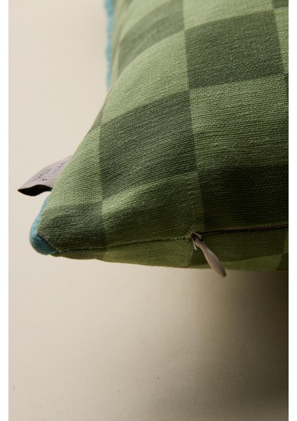 Go With The Flow Baskılı Biye Detaylı Kırlent Kılıfı fırsatları