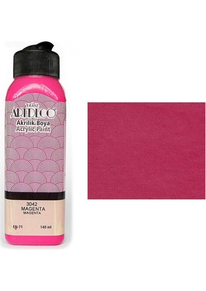 Akrilik Boya 140 Ml - 3042 Magenta