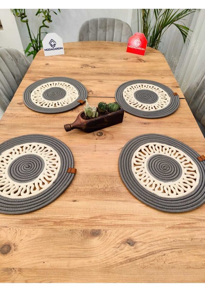 Jüt Hasır Amerikan Servis Supla 4 Lü