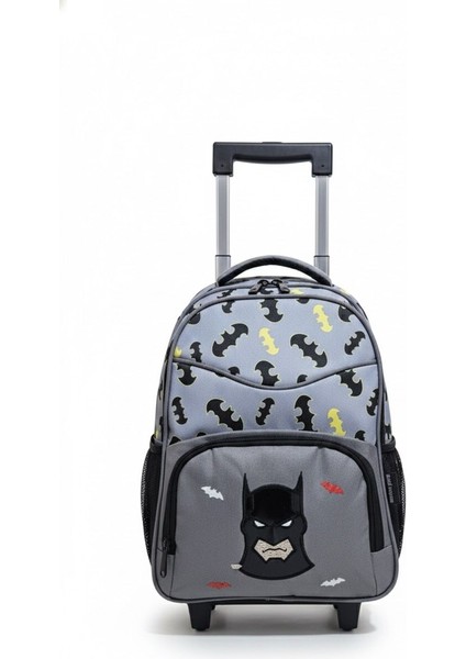 Master Pack Batman Çekçekli Okul Çantası Ikili Set