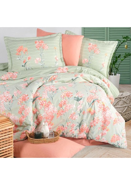 Ranforce %100 Pamuk Tek Kişilik Nevresim Nivora V1 Pudra fiyatları