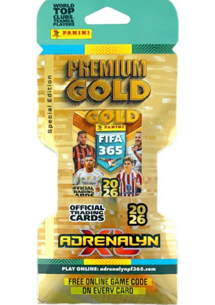 Panini - Adrenalyn Xl Fıfa 365 2026 - Premium Gold Packet 2 Booster Pack fiyatları