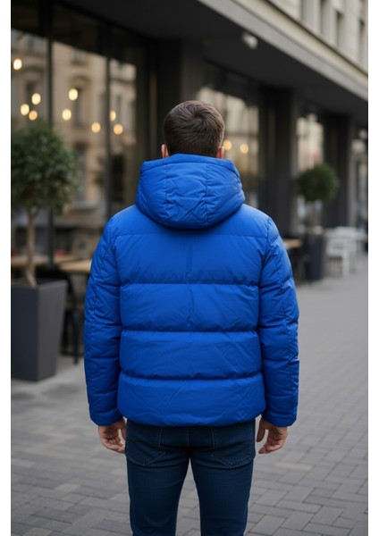 Kapüşonlu Yağmur ve Rüzgar Geçirmez Oversize Erkek Mont modelleri