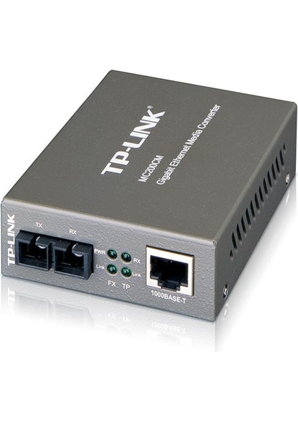 çınar ticaret tp-lınk omada mc200cm multı mode gıgabıt ethernet medya dönüştürücü
