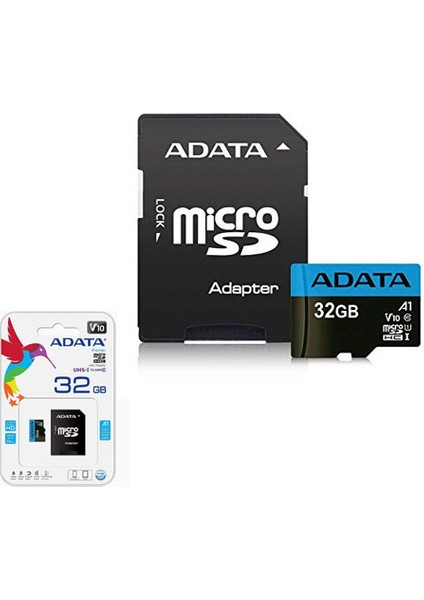 çınar ticaret adata 32gb premıer mıcrosdxc uhs-ı class10 v10 ausdh32guıcl10a1-ra1