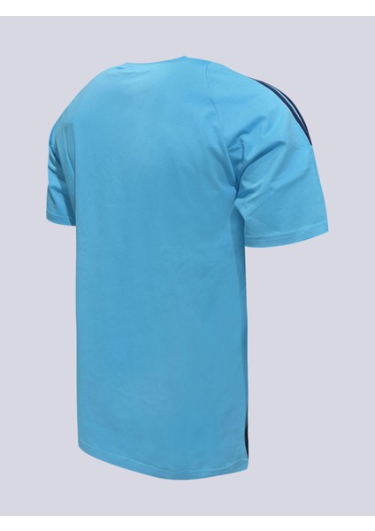 Basket Pamuklu Turkuaz Tshırt 25/26