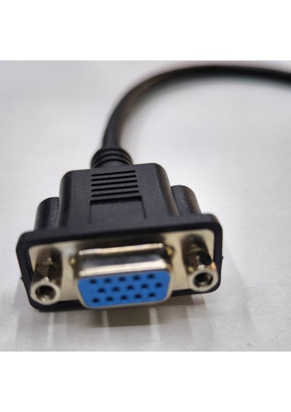 VGA Dişi Dişi Video Görüntü Kablosu 15 Pin VGA Kablo 30 cm modelleri