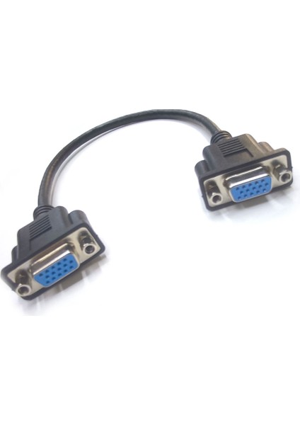 VGA Dişi Dişi Video Görüntü Kablosu 15 Pin VGA Kablo 30 cm fırsatları