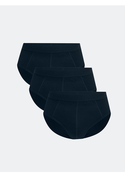 Yeni Sezon Standart Kalıp Pamuklu Esnek Erkek Slip Külot 3'lü