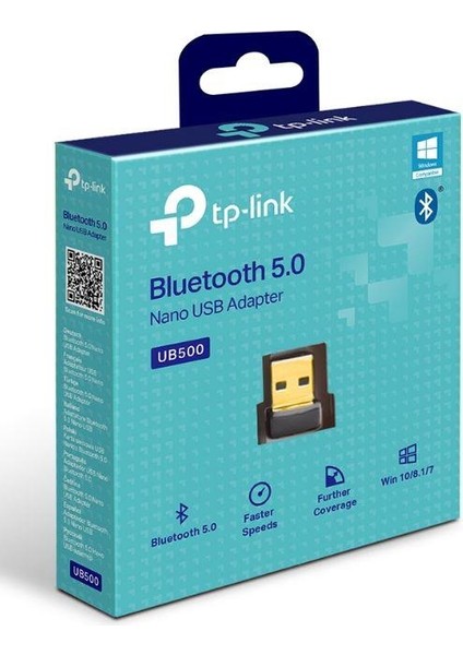 çınar ticaret tp-lınk ub500 bluetooth 5.0 nano usb adaptor