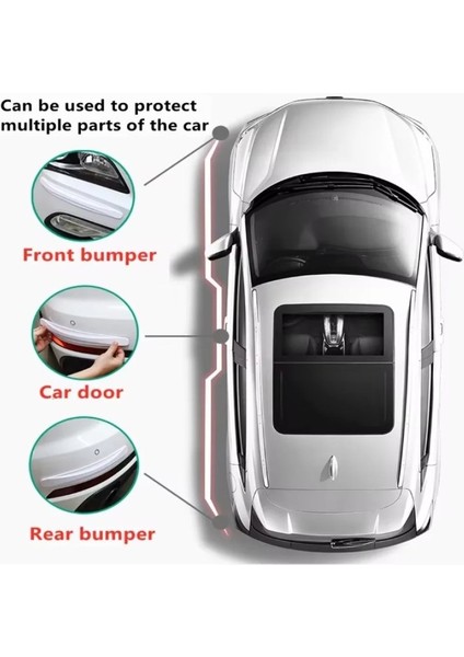 çınar ticaret araba tampon koruyucu karbon desenli beyaz fiyatları