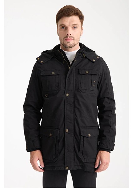 Erkek Siyah Gabardin Su Geçirmez Kaban fiyatları