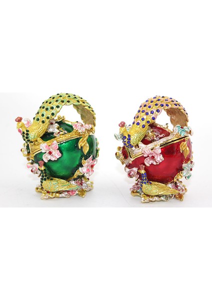 çınar ticaret swarovski taşlı tavuskuşu kutu