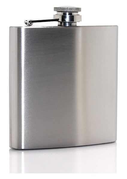 çınar ticaret paslanmaz çelik 5 oz tekli matara model 2