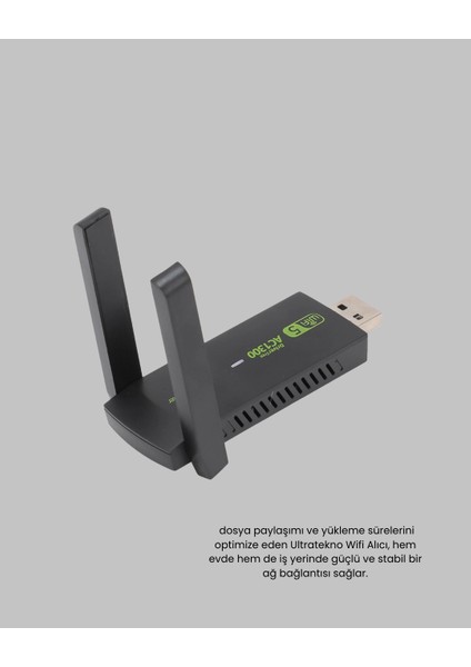 çınar ticaret 1200 mbps dual band wifi adaptör – 5.8g & 2.4g çift antenli indirimleri