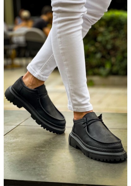 çınar ticaret ch2404 - cst castle erkek ayakkabı sıyah fırsatları