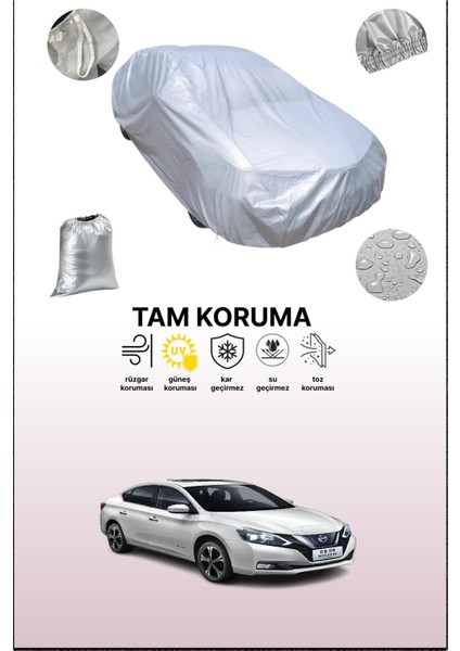 Gri Nissan Sylphy Ev Uyumulu Oto Branda, Araba Brandası, Koruyucu Örtü