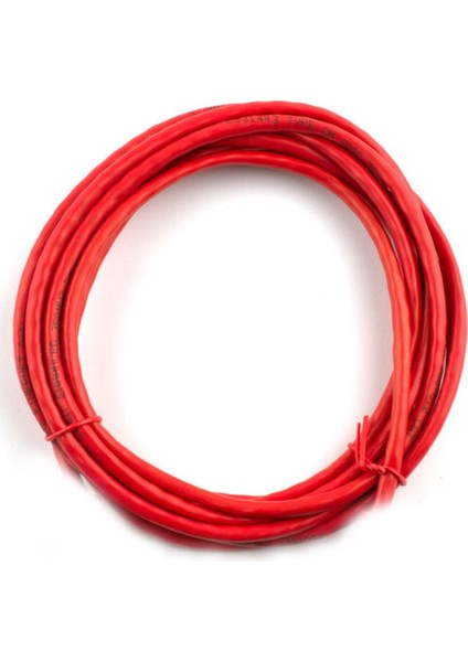 çınar ticaret cat6 utp patch cord lsoh 10m kırmızı