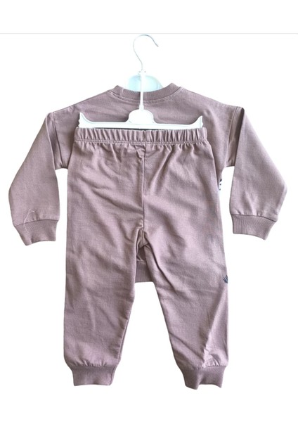 Laura Baby Safari Desenli Erkek Bebek Çocuk Alt Üst Eşofman Takımı indirimleri