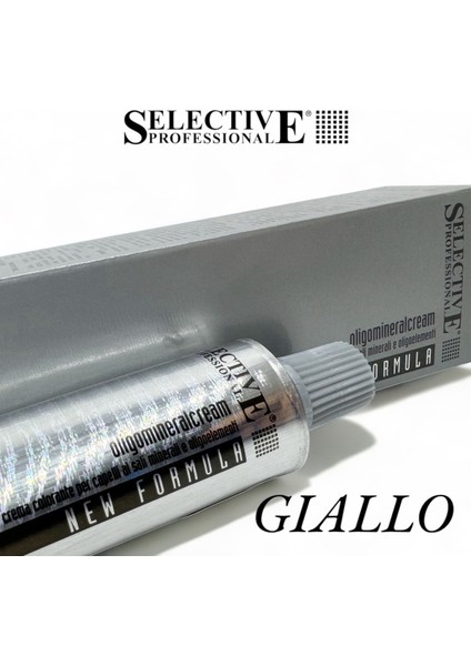 Gıallo Tüp Saç Boyası 60 Ml. (Oksidansız)