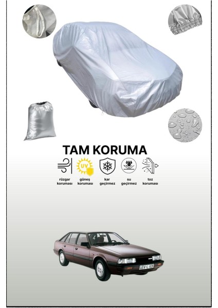Gri Mazda 626 2 Uyumulu Oto Branda, Araba Brandası, Koruyucu Örtü