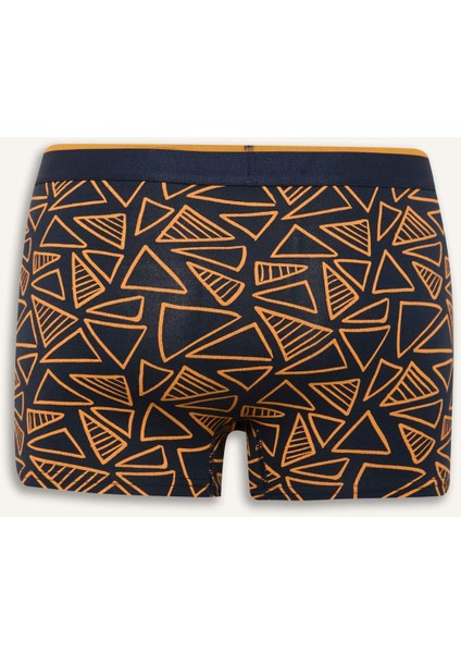 Regular Fit Baskılı 3'lü Boxer