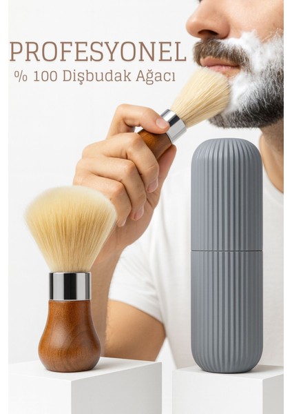 Iglesias Kutulu El Yapımı Tıraş Fırçası Taba