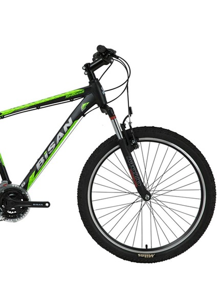 MTX7050 26 Jant 21 Vites V Fren 43CM Kadro Dağ Bisikleti Siyah / Yeşil fiyatları