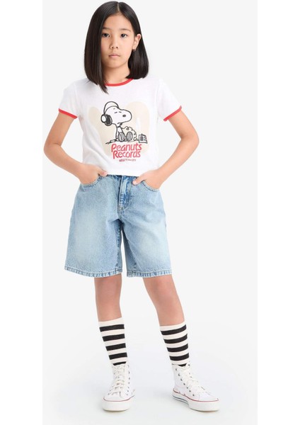 Kız Çocuk Jean Şort E1764A825HS