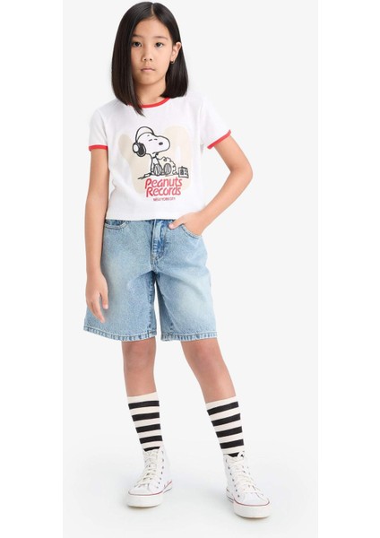 Kız Çocuk Jean Şort E1764A825HS