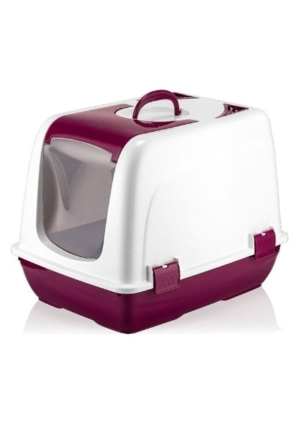 çınar ticaret mikopet kapalı küçük kedi tuvaleti bordo