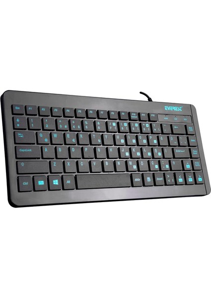 çınar ticaret everest kb-410 siyah usb q mını klavye