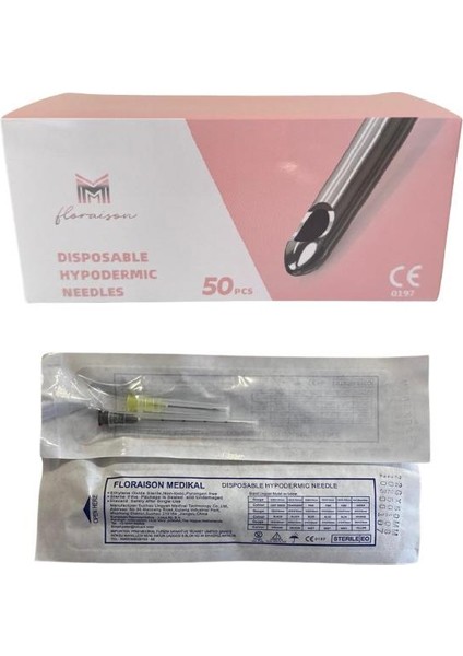 Dolgu Kanülü 22 G 50 mm 50 Adet /1 Kutu