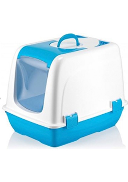 çınar ticaret mikopet küçük kapalı kedi tuvaleti mavi