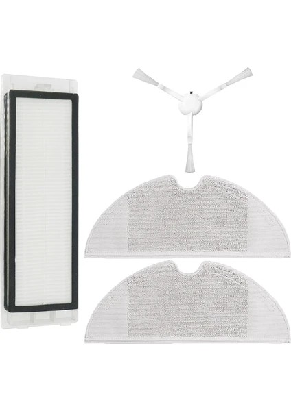 Xiaomi Vacuum Mop 2c (XMSTJQR2C) Uyumlu 4 Parça Filtre Fırça Seti