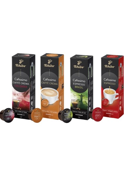Cafissimo Kapsül Karma 4X10 Paket