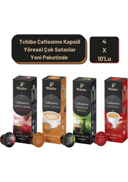 Cafissimo Kapsül Karma 4X10 Paket fiyatları