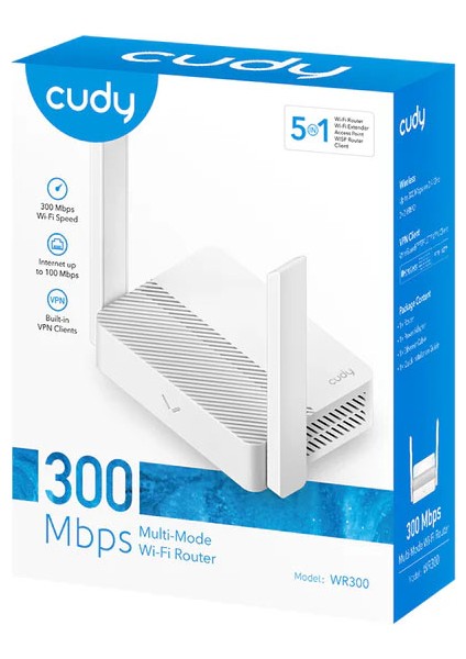 çınar ticaret cudy n300 wifi router