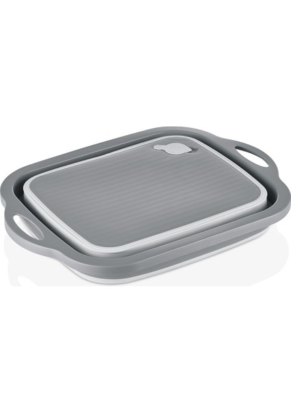 Akordiyon Kesim Panosu - Katlanabilir Kesme Doğrama Tahtası - Süzgeçli Badya Karavan & Kamp Için Ideal fırsatları