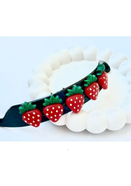 Ay Model Çilek Figürlü 13 M Topuz Tokası(1 Adet) fiyatları