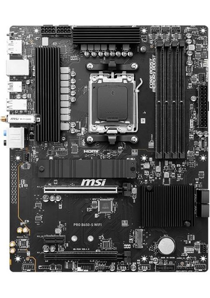 çınar ticaret msı pro b650-s wıfı ddr5 7200mhz 1xhdmı 1xdp usb 3.2 m.2 atx am5 (amd am5 9000/8000/7000 serileri ıle uyumlu) fiyatları