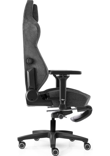 Business Anka Ayak Uzatmalı Profesyonel Çalışma Koltuğu Kumaş Gri indirimleri