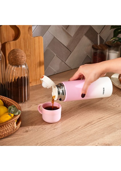 Candy Çelik Sızdırmaz Termos Pembe 500 ml fırsatları